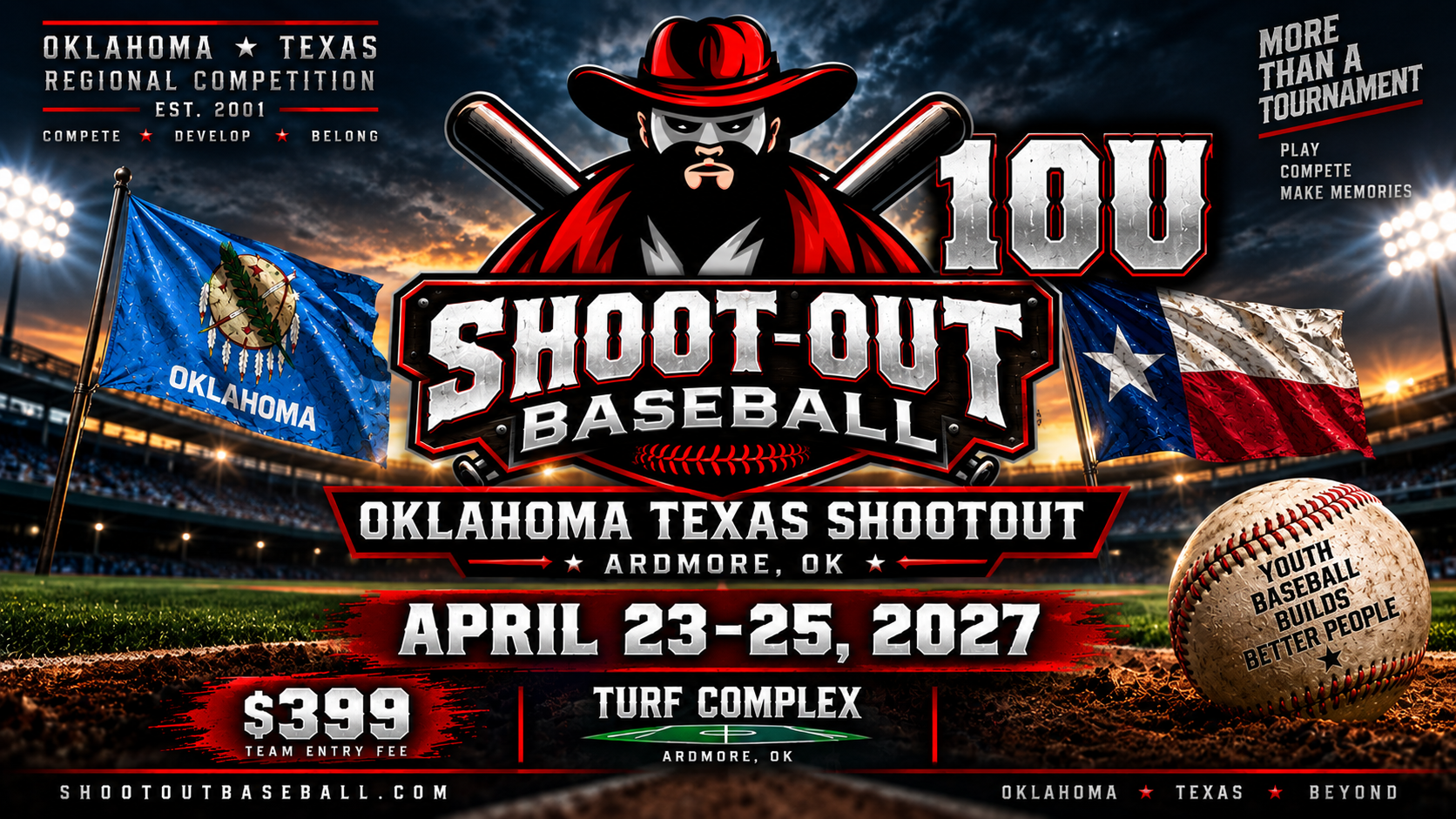 10U Oklahoma Texas Shootout — April 23-25, 2027