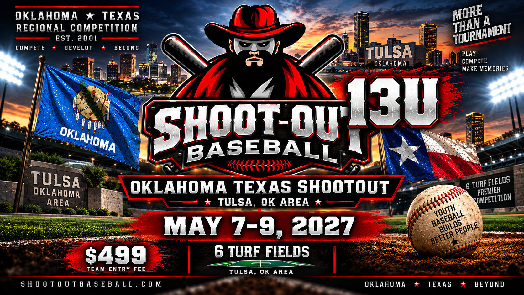 13U Oklahoma Texas Shootout — May 7-9, 2027