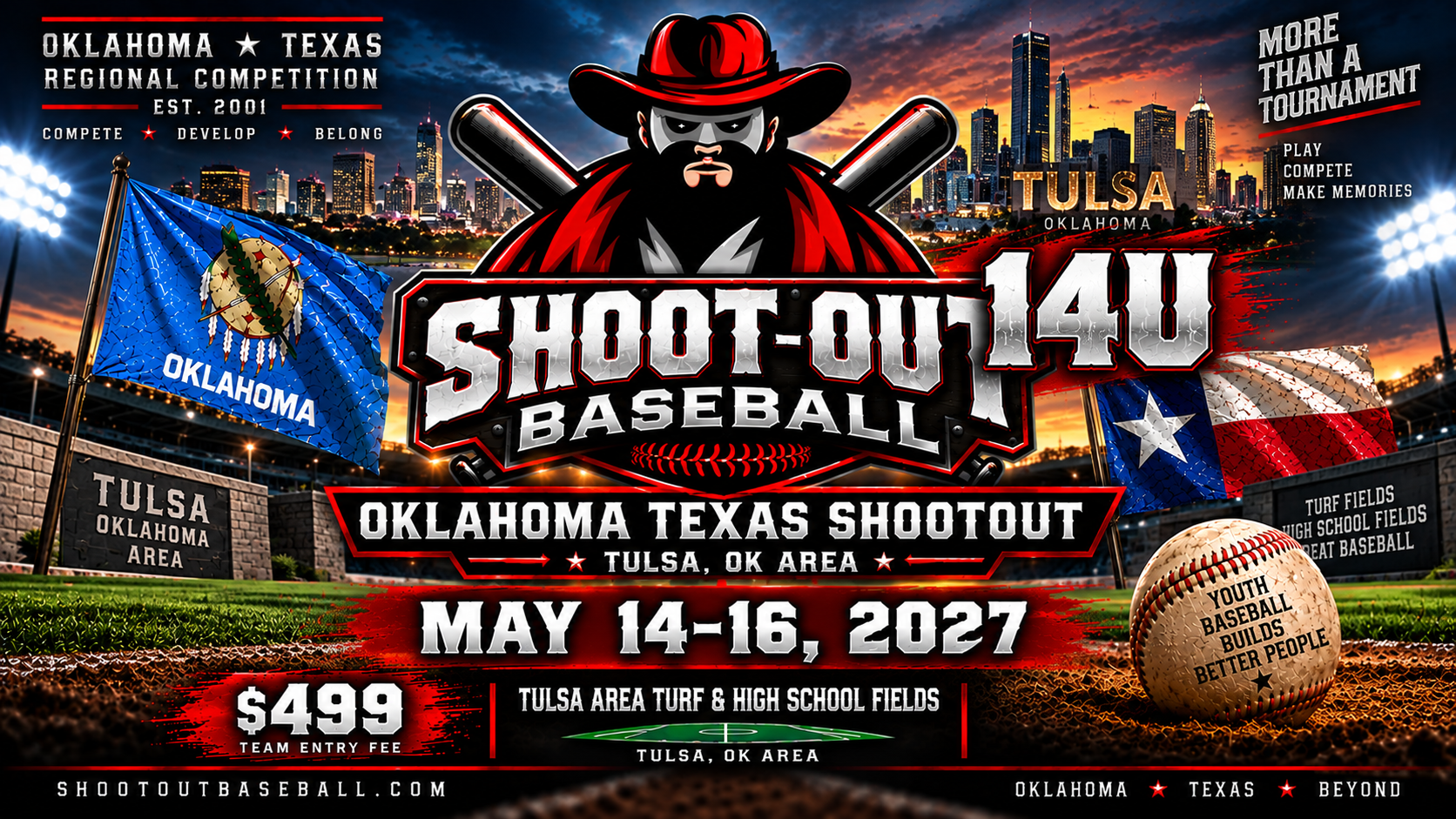 14U Oklahoma Texas Shootout — May 14-16, 2027