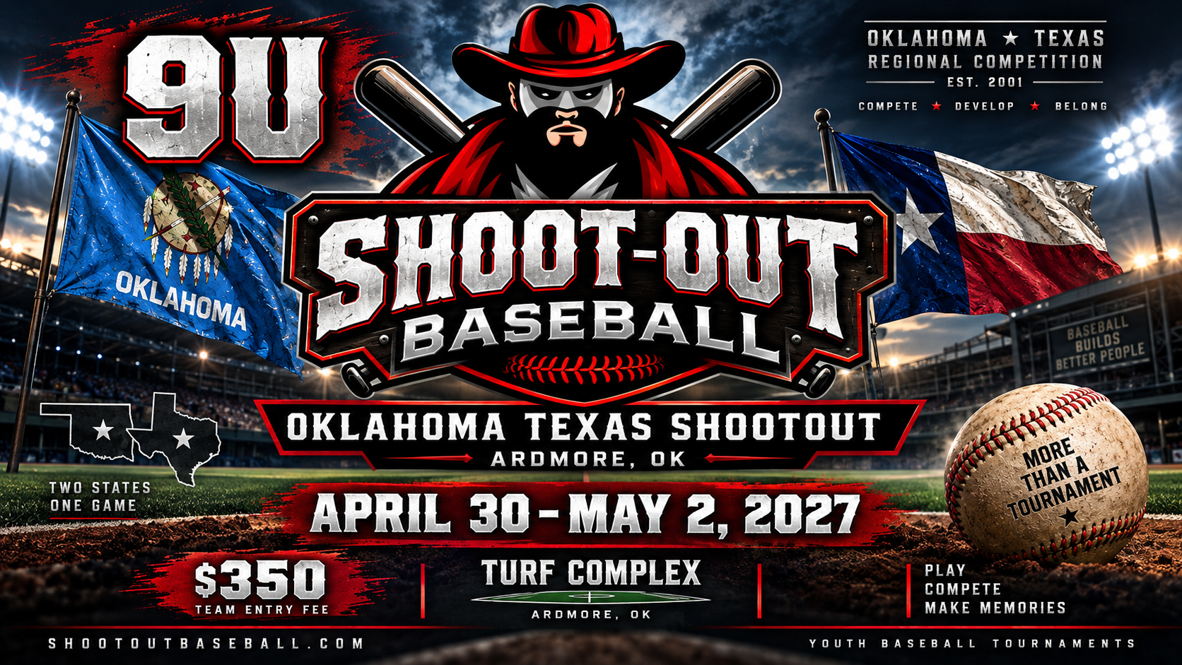 9U Oklahoma Texas Shootout — April 30-May 2, 2027