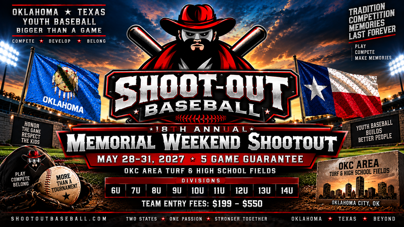 18th Annual Memorial Weekend Shootout — May 28-31, 2027